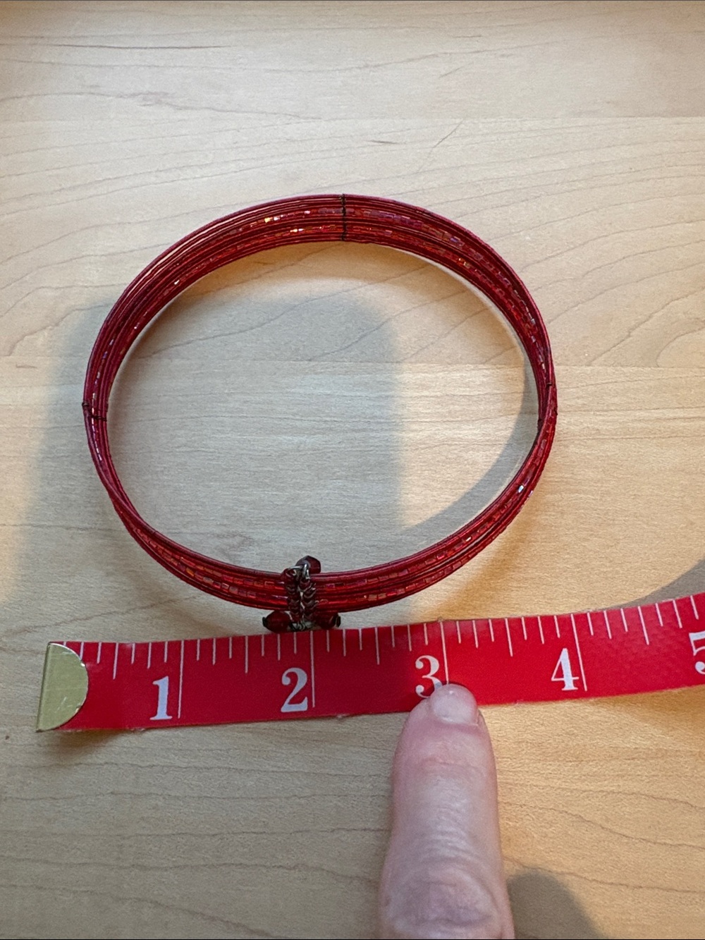 90s baby! Sparkly Cherry Red Choker
